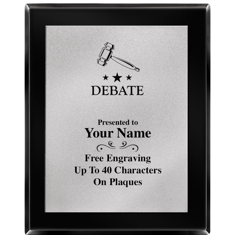 8X10 EB PIANO PLQ MATTE SV PLT