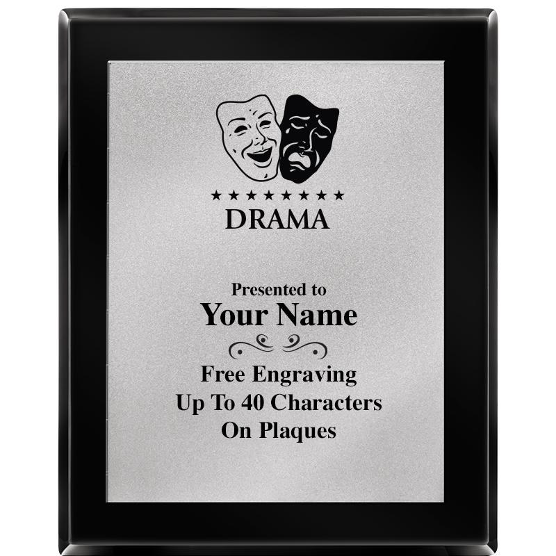 8X10 EB PIANO PLQ MATTE SV PLT