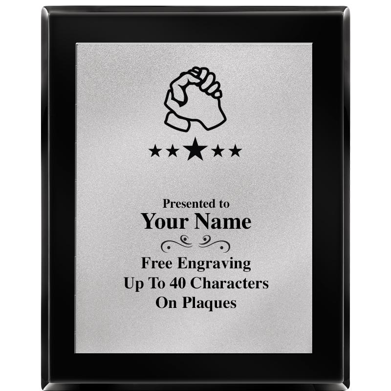 8X10 EB PIANO PLQ MATTE SV PLT