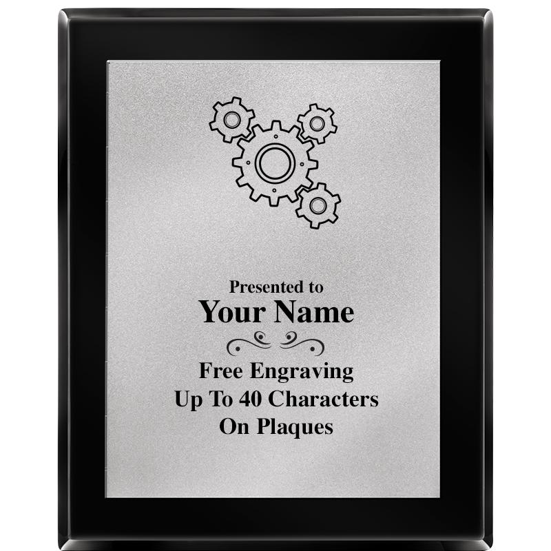 8X10 EB PIANO PLQ MATTE SV PLT