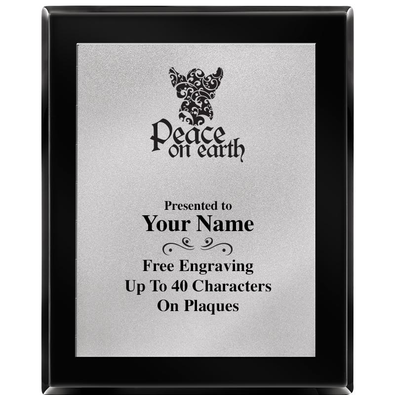 8X10 EB PIANO PLQ MATTE SV PLT