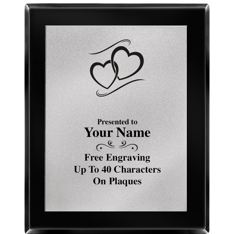 8X10 EB PIANO PLQ MATTE SV PLT