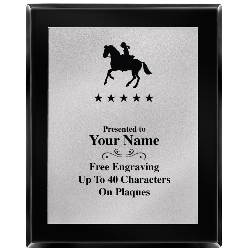 8X10 EB PIANO PLQ MATTE SV PLT