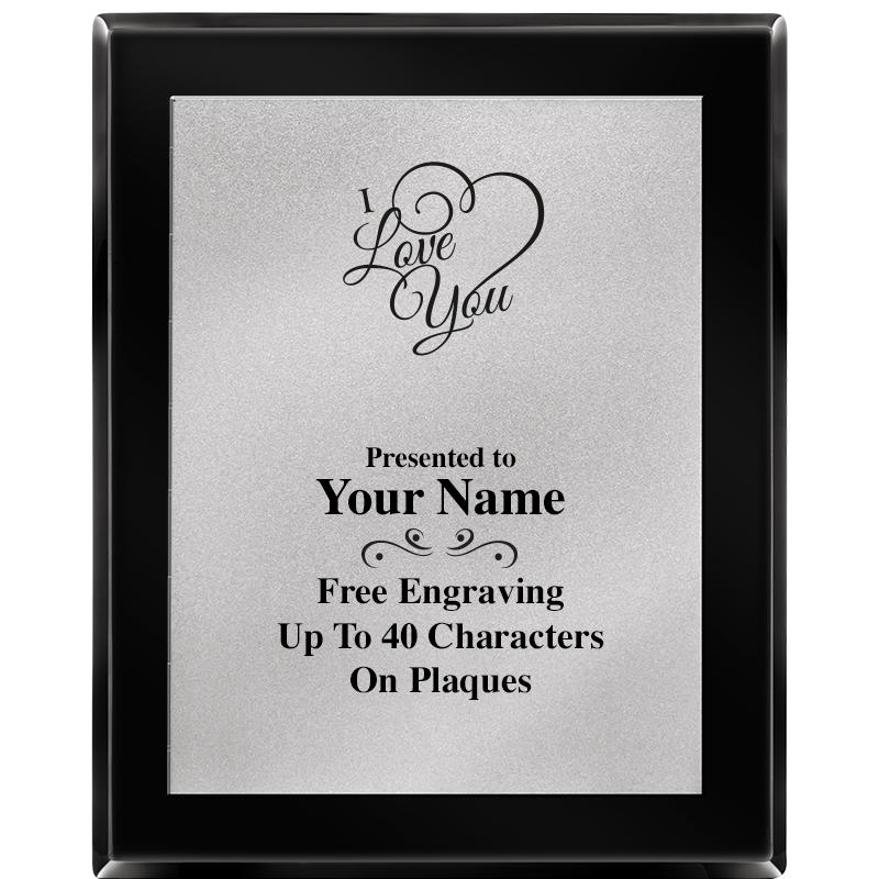 8X10 EB PIANO PLQ MATTE SV PLT