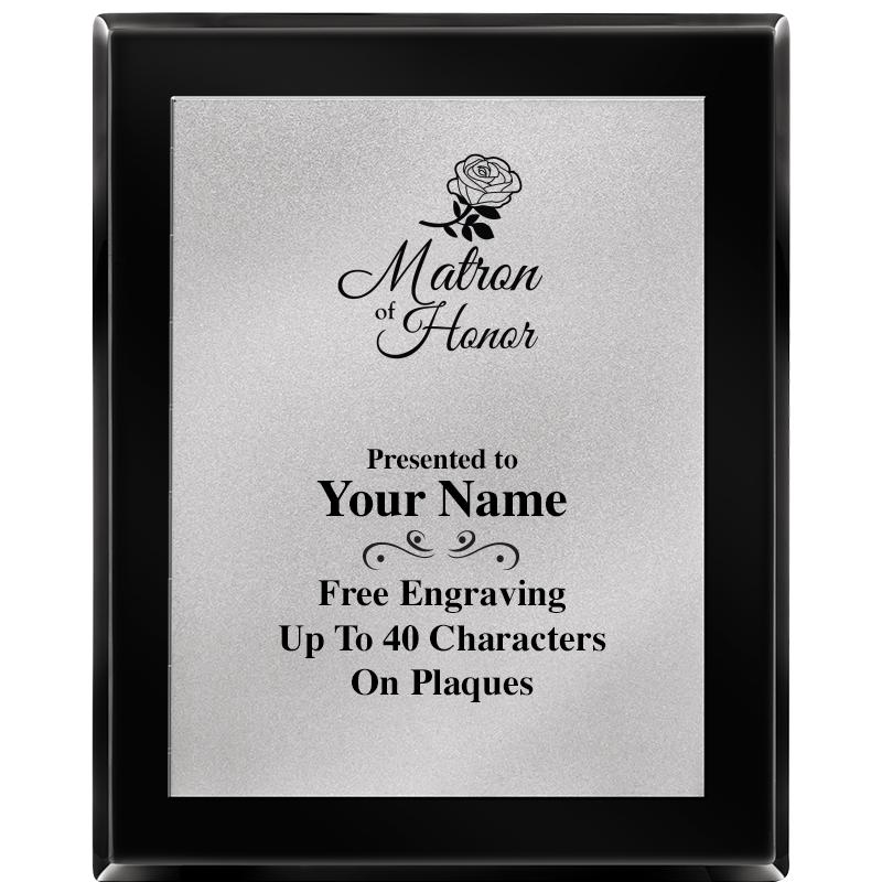 8X10 EB PIANO PLQ MATTE SV PLT