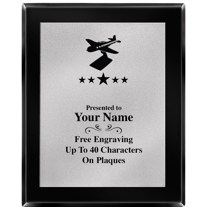 8X10 EB PIANO PLQ MATTE SV PLT