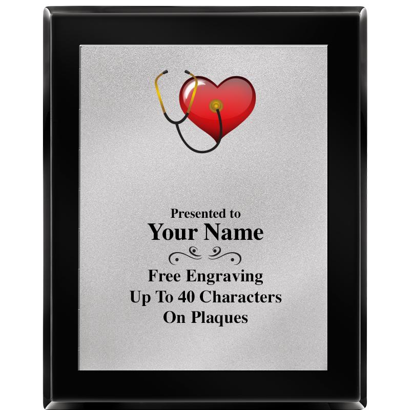 8X10 EB PIANO PLQ MATTE SV PLT