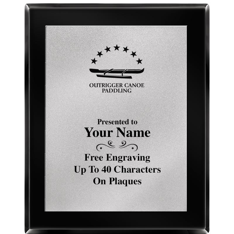 8X10 EB PIANO PLQ MATTE SV PLT