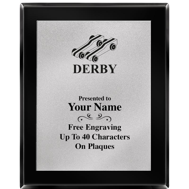 8X10 EB PIANO PLQ MATTE SV PLT