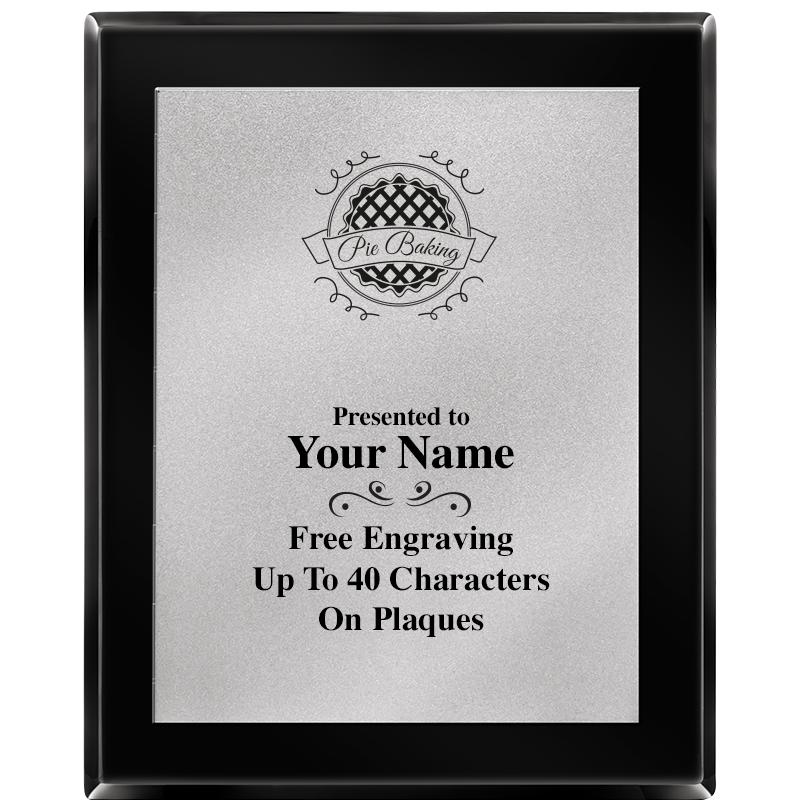 8X10 EB PIANO PLQ MATTE SV PLT