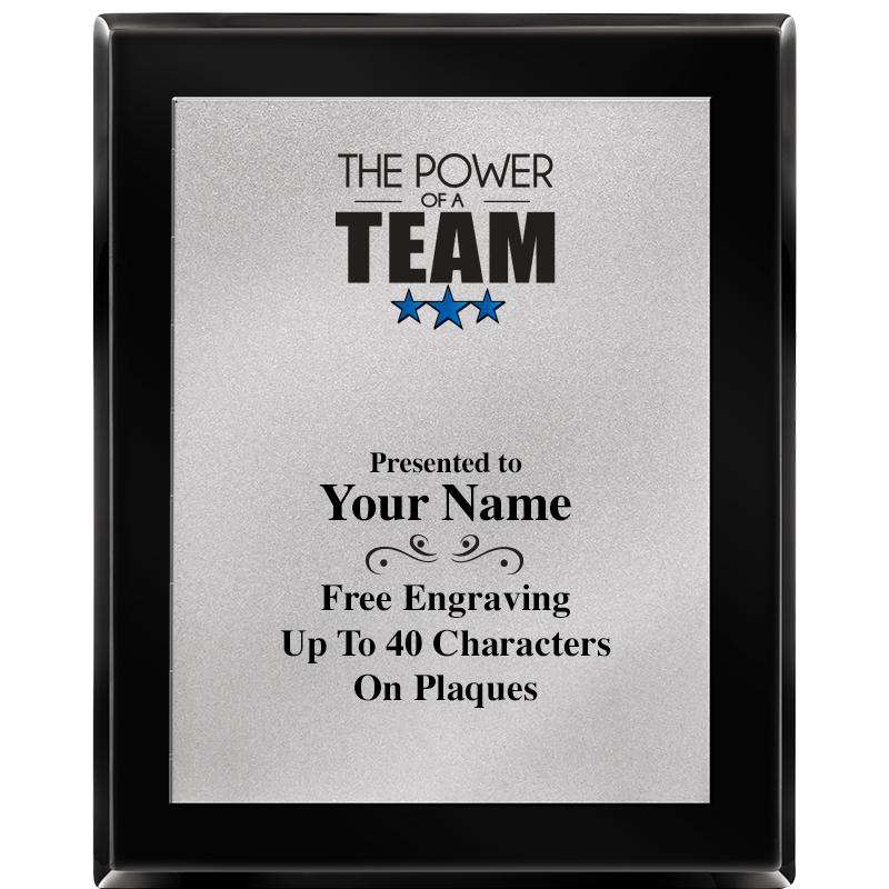 8X10 EB PIANO PLQ MATTE SV PLT