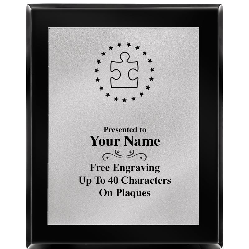 8X10 EB PIANO PLQ MATTE SV PLT