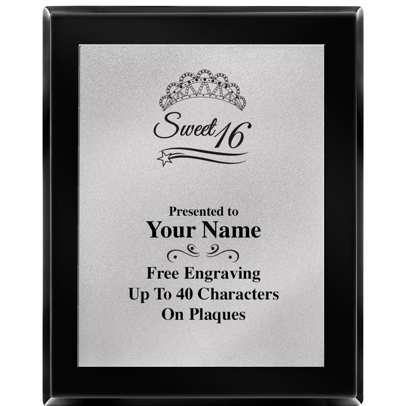 8X10 EB PIANO PLQ MATTE SV PLT