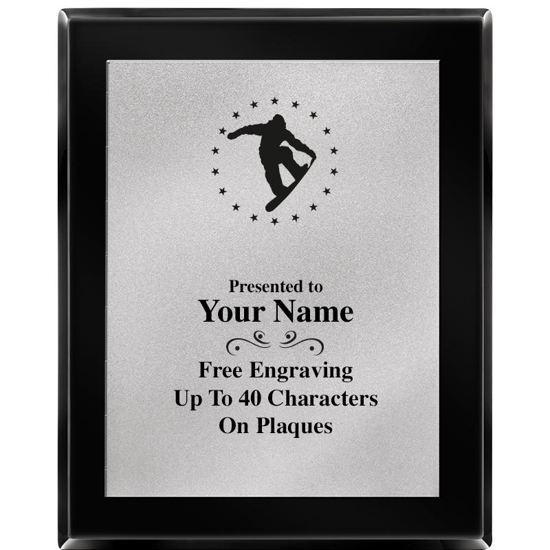 8X10 EB PIANO PLQ MATTE SV PLT