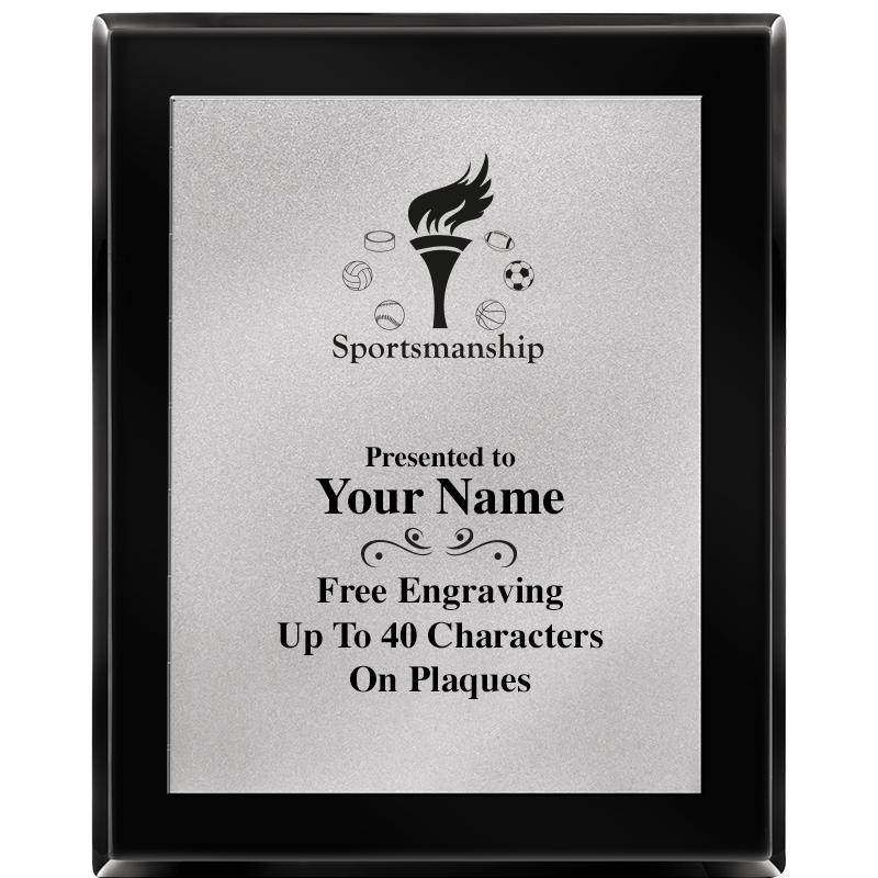 8X10 EB PIANO PLQ MATTE SV PLT