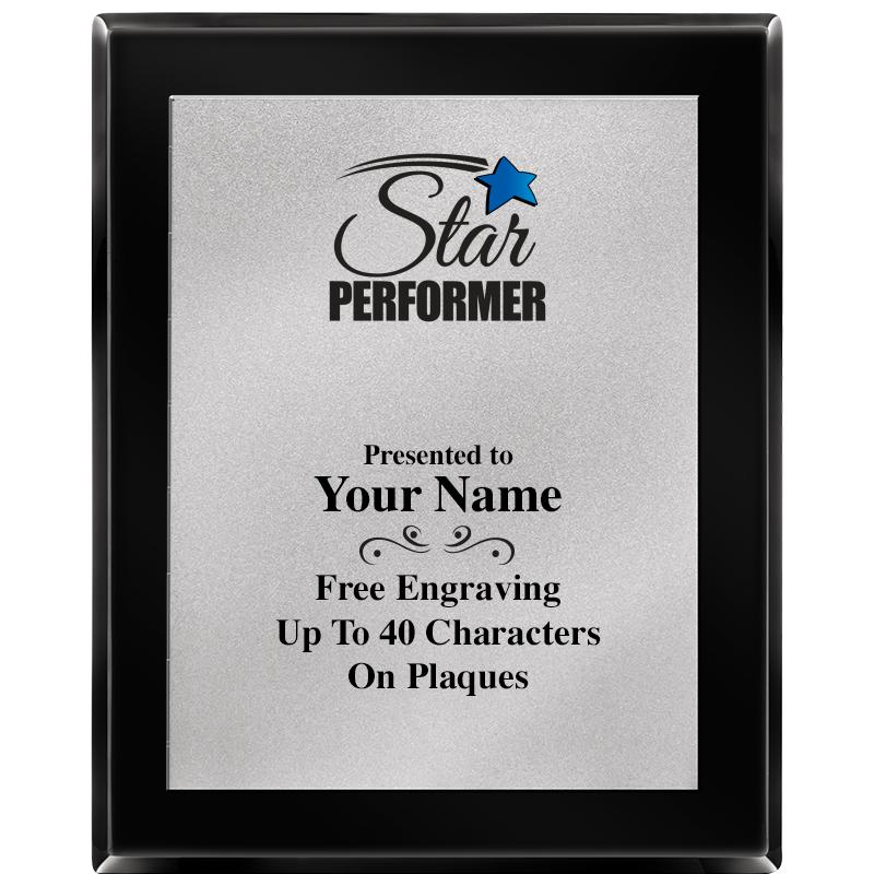 8X10 EB PIANO PLQ MATTE SV PLT