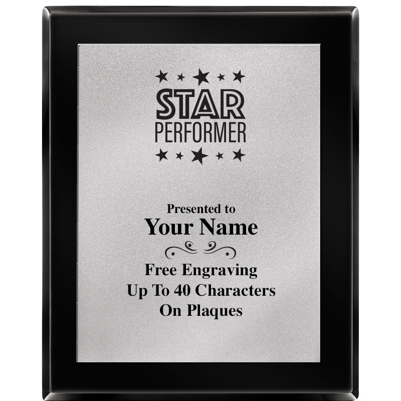 8X10 EB PIANO PLQ MATTE SV PLT