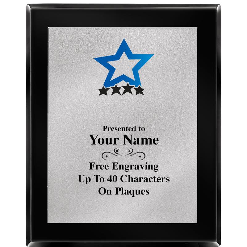 8X10 EB PIANO PLQ MATTE SV PLT