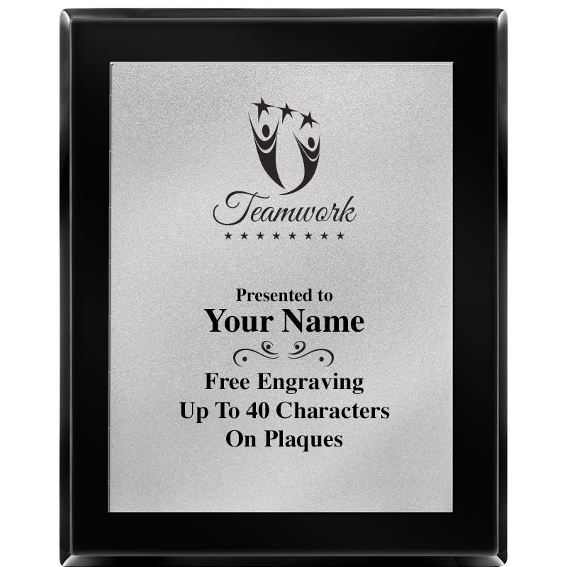 8X10 EB PIANO PLQ MATTE SV PLT