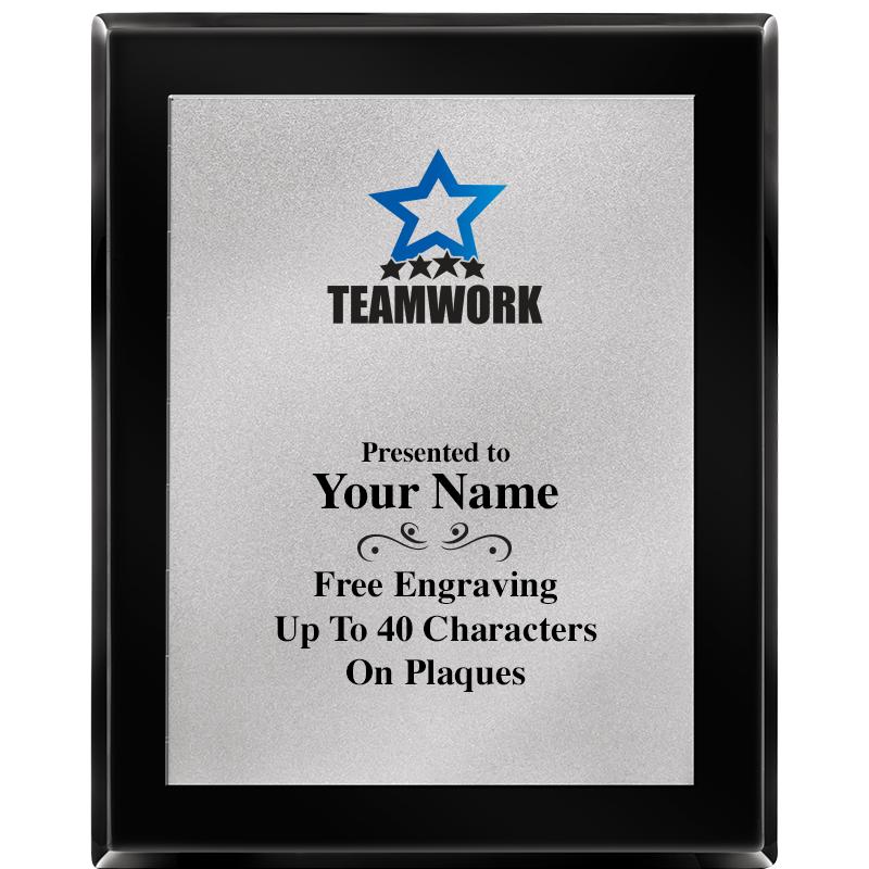 8X10 EB PIANO PLQ MATTE SV PLT