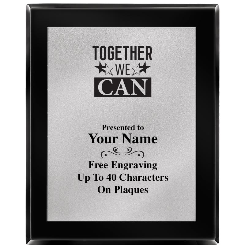 8X10 EB PIANO PLQ MATTE SV PLT