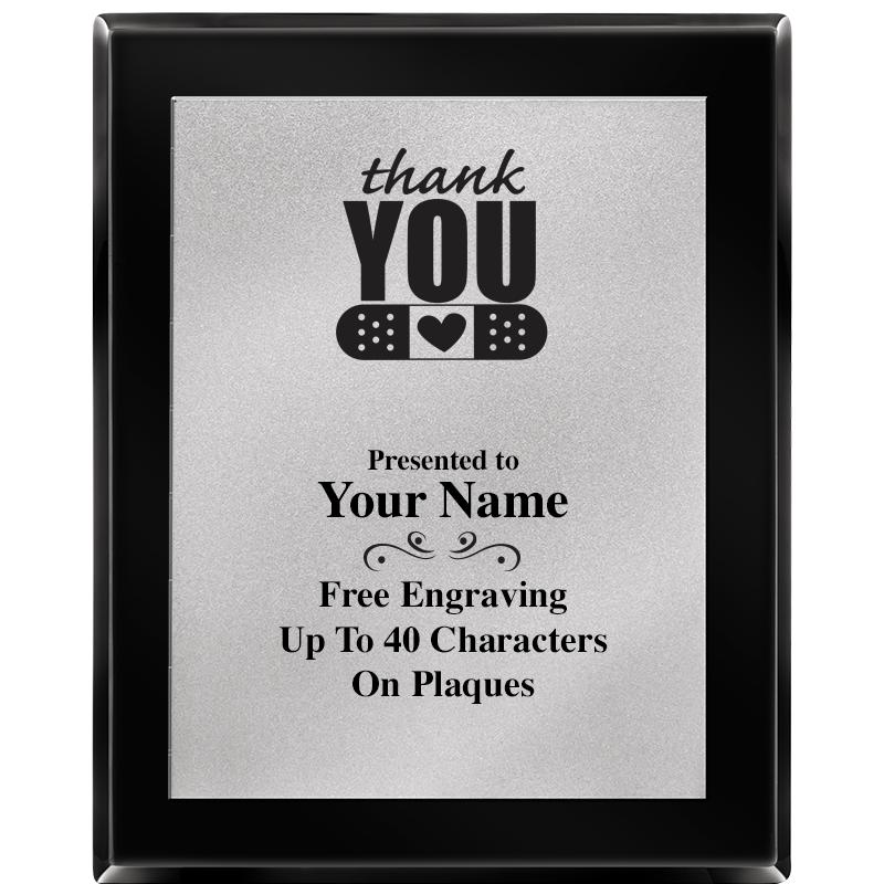 8X10 EB PIANO PLQ MATTE SV PLT