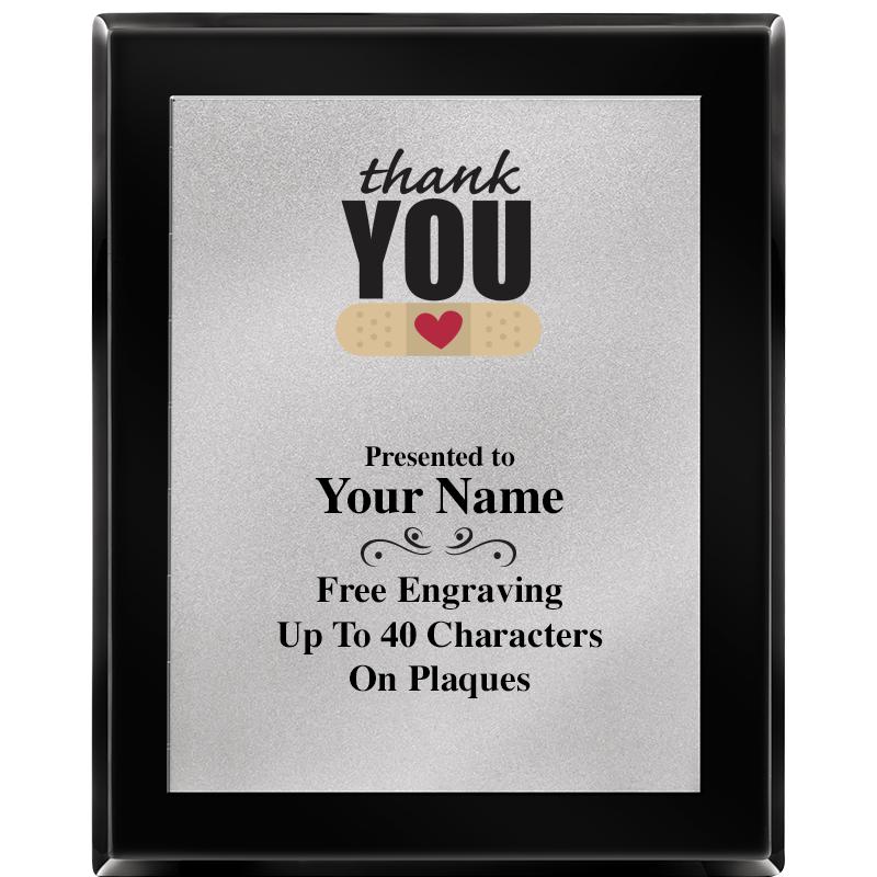 8X10 EB PIANO PLQ MATTE SV PLT