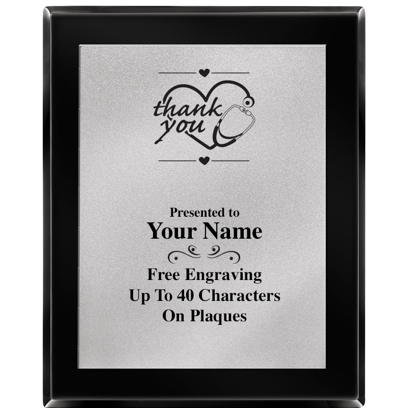 8X10 EB PIANO PLQ MATTE SV PLT