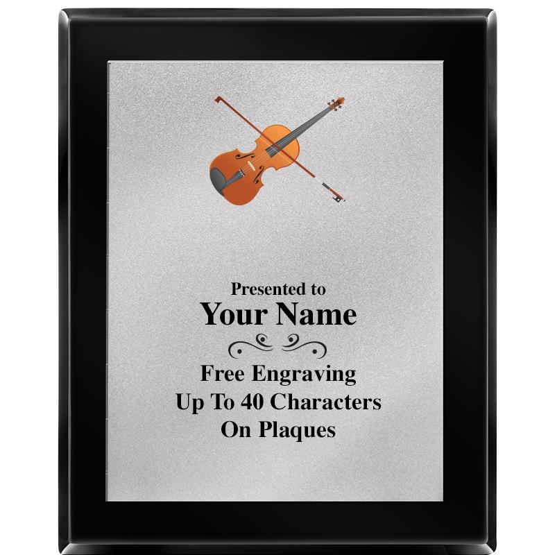 8X10 EB PIANO PLQ MATTE SV PLT