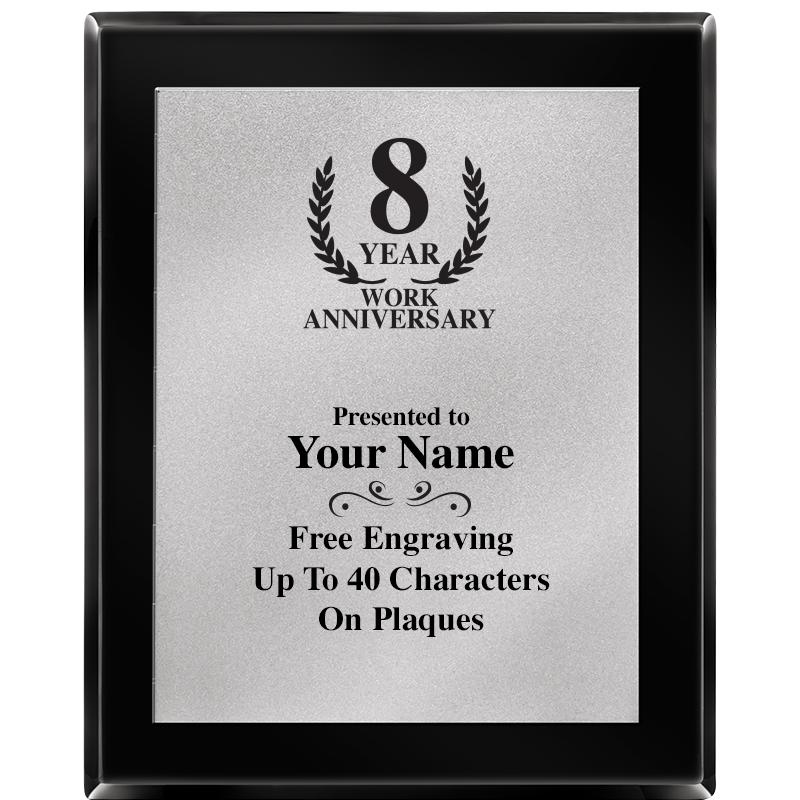8X10 EB PIANO PLQ MATTE SV PLT