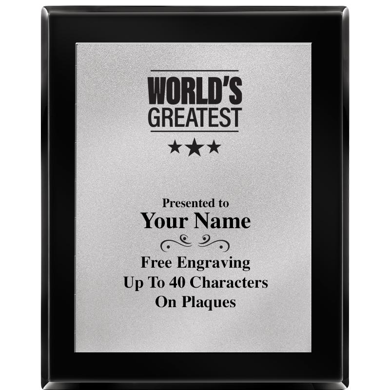 8X10 EB PIANO PLQ MATTE SV PLT