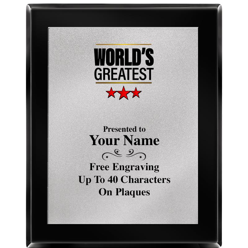 8X10 EB PIANO PLQ MATTE SV PLT