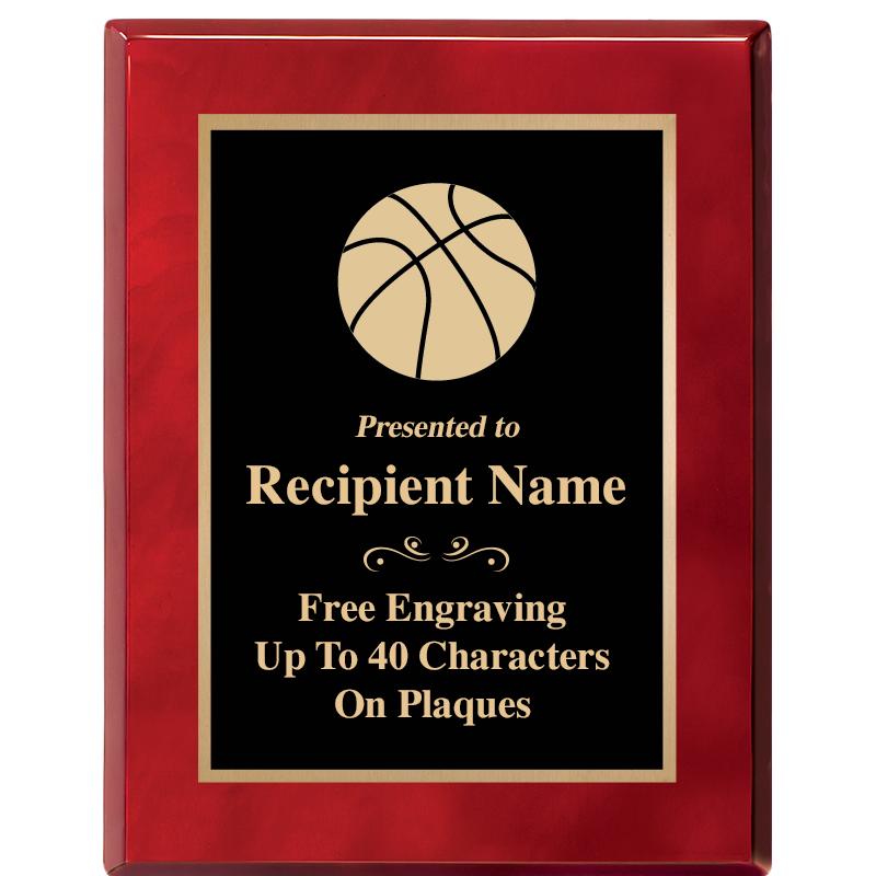 7X9 GOLD TRIM RW PIANO PLQ