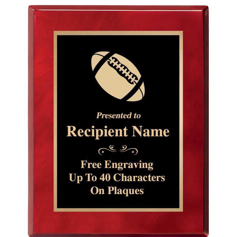 7X9 GOLD TRIM RW PIANO PLQ