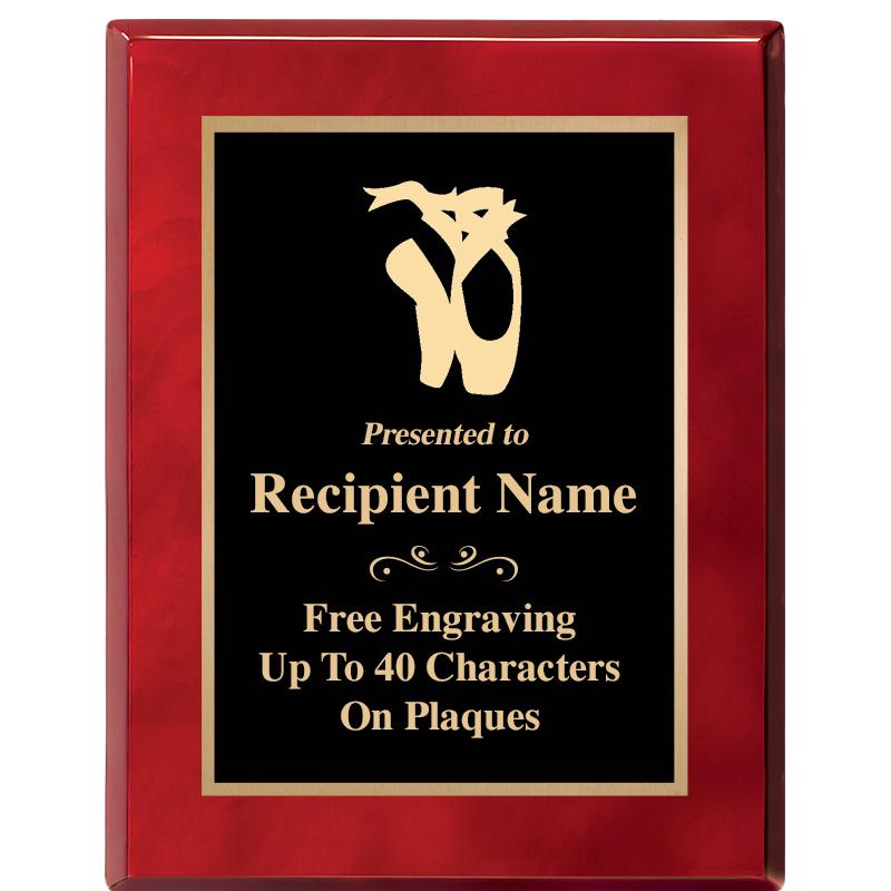 7X9 GOLD TRIM RW PIANO PLQ