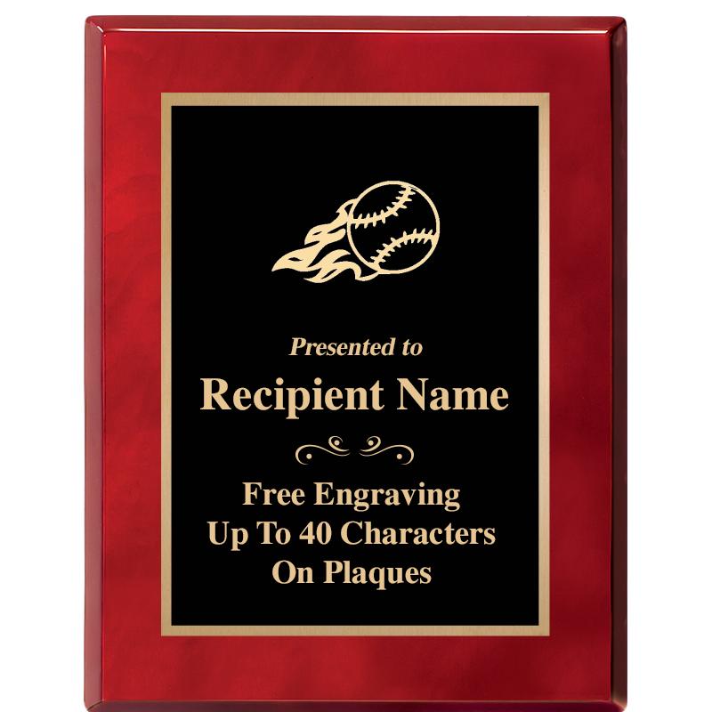 7X9 GOLD TRIM RW PIANO PLQ