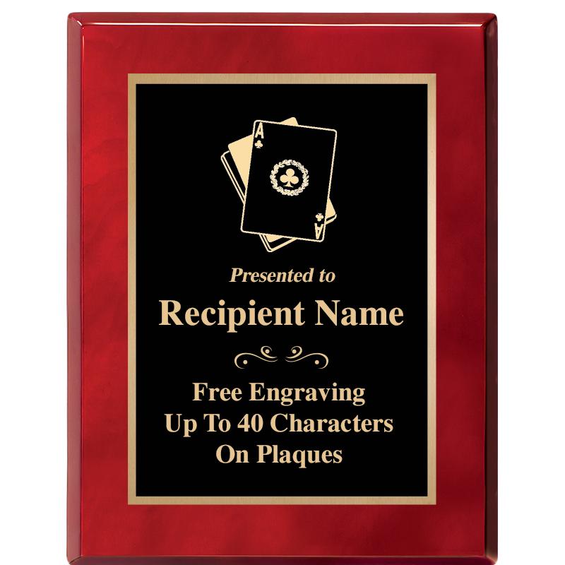 7X9 GOLD TRIM RW PIANO PLQ