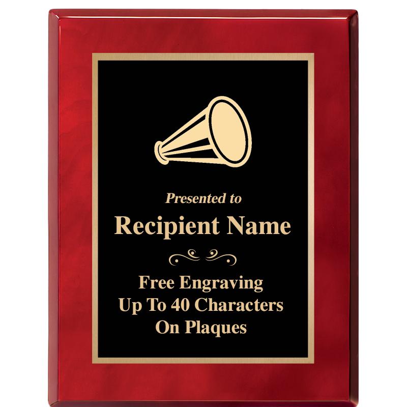 7X9 GOLD TRIM RW PIANO PLQ