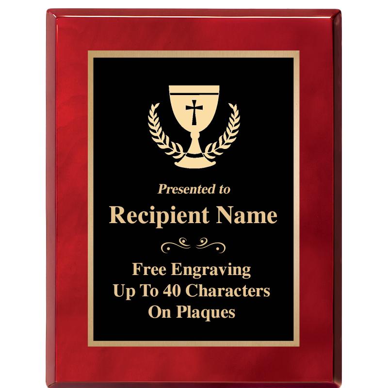 7X9 GOLD TRIM RW PIANO PLQ