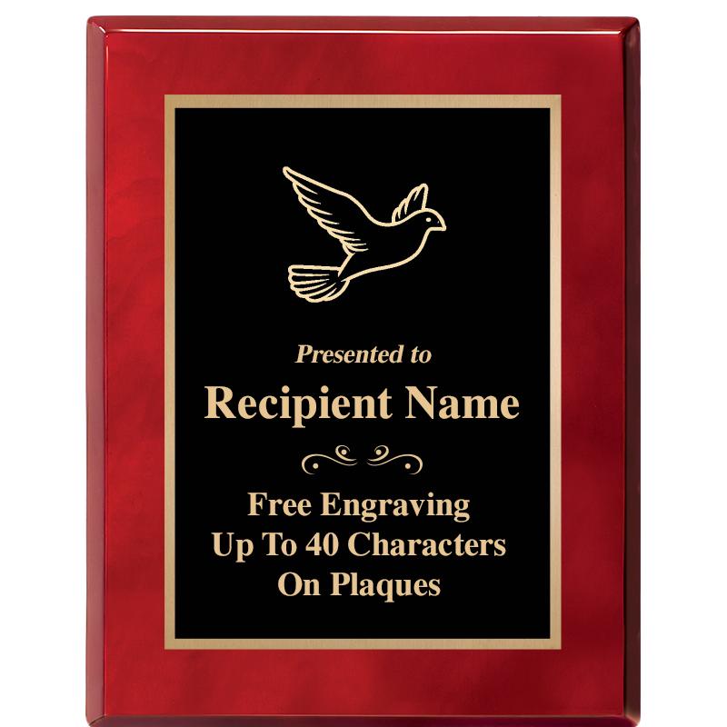 7X9 GOLD TRIM RW PIANO PLQ