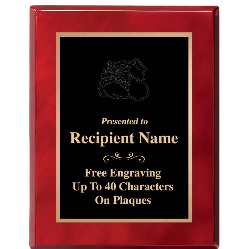 7X9 GOLD TRIM RW PIANO PLQ