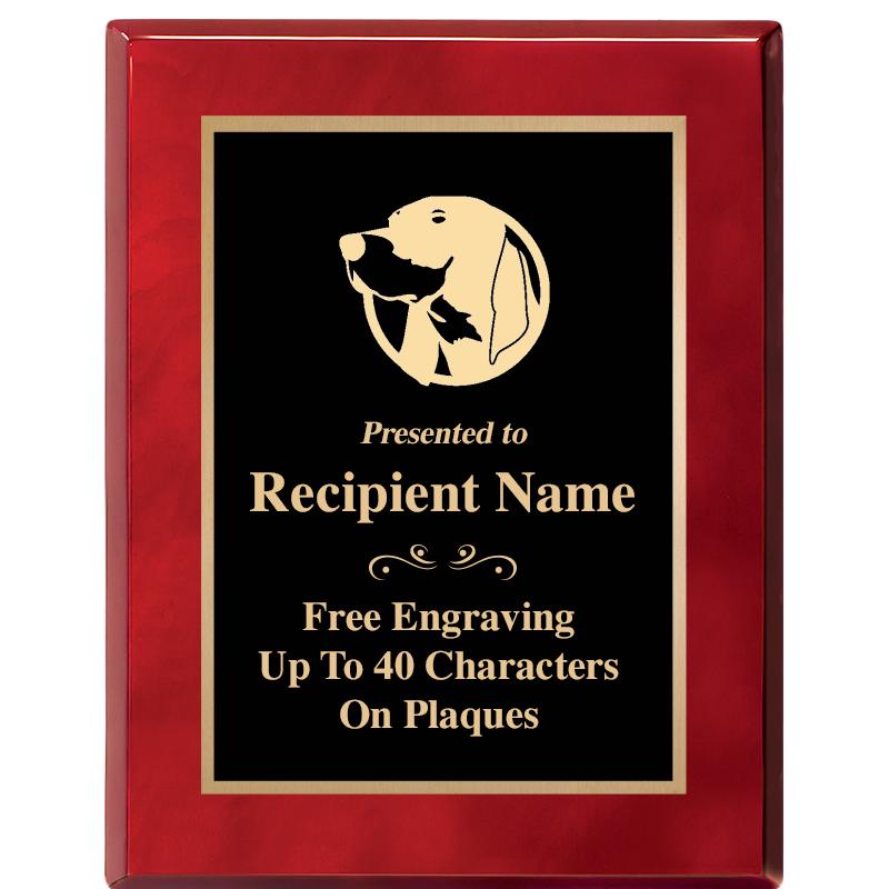 7X9 GOLD TRIM RW PIANO PLQ