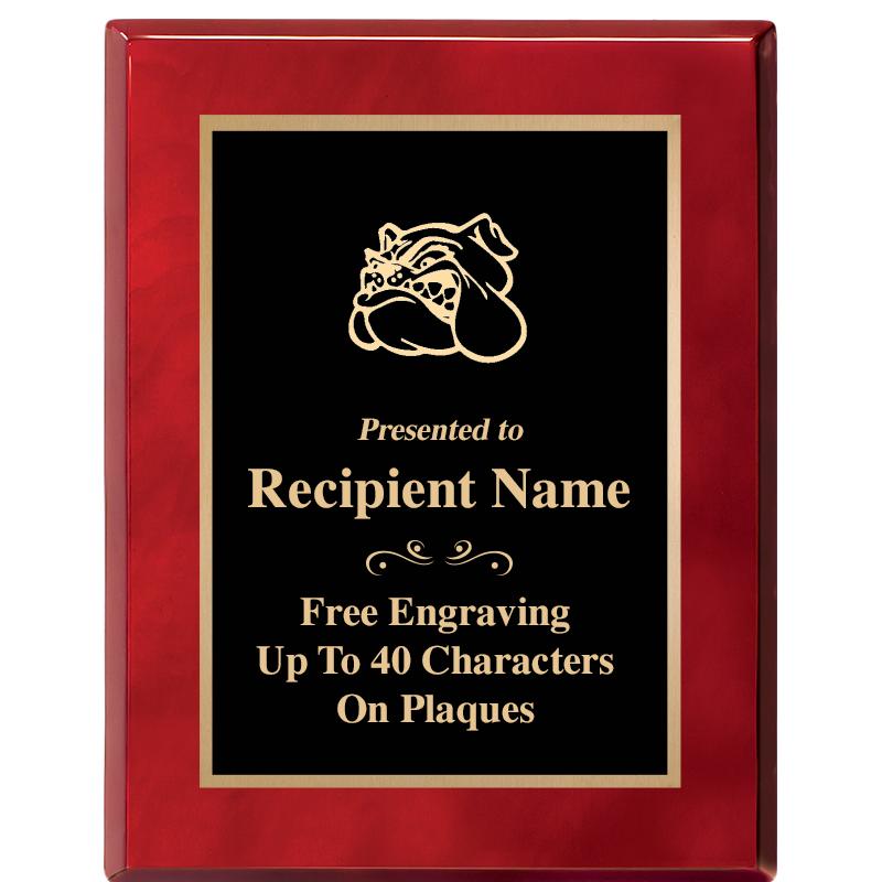 7X9 GOLD TRIM RW PIANO PLQ