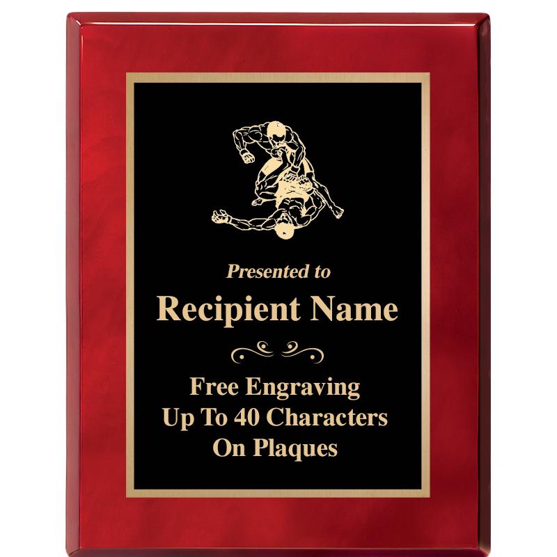 7X9 GOLD TRIM RW PIANO PLQ