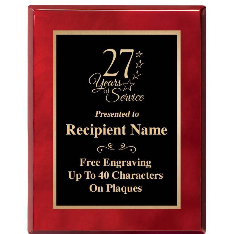 7X9 GOLD TRIM RW PIANO PLQ