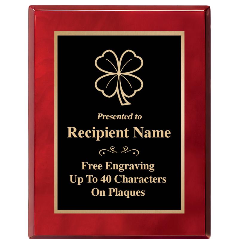 7X9 GOLD TRIM RW PIANO PLQ