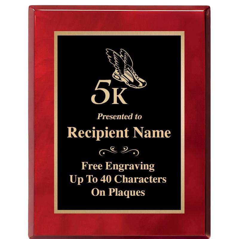 7X9 GOLD TRIM RW PIANO PLQ