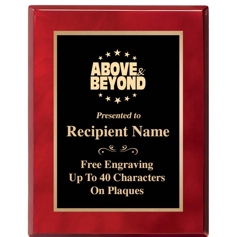 7X9 GOLD TRIM RW PIANO PLQ