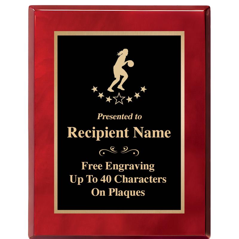 7X9 GOLD TRIM RW PIANO PLQ