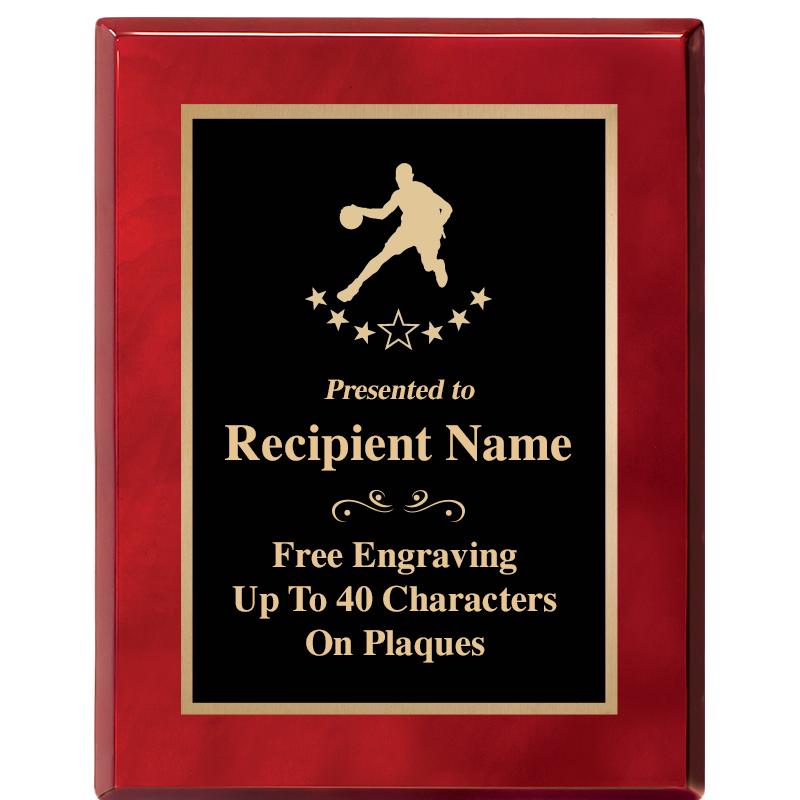 7X9 GOLD TRIM RW PIANO PLQ